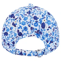 Women's New Era  White North Carolina Tar Heels Blooming 9TWENTY Adjustable Hat