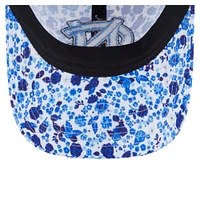 Women's New Era  White North Carolina Tar Heels Blooming 9TWENTY Adjustable Hat
