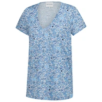 Women's Smith & Quinn Carolina North Tar Heels Blake V-Neck T-Shirt
