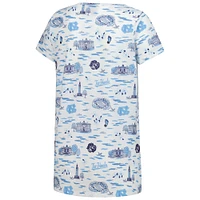 Women's Smith & Quinn White North Carolina Tar Heels Blake V-Neck T-Shirt