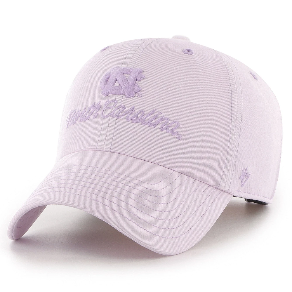 Chapeau réglable '47 Purple North Carolina Tar Heels Haze Clean Up pour femmes