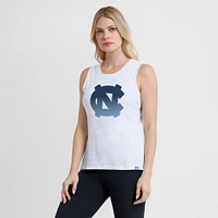 Women's Fanatics White North Carolina Tar Heels Activate Slub Tank Top