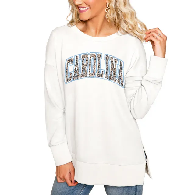 Carolina Tar Heels Vintage Oversize T-Shirt Split UNC Logo Design