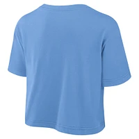 T-shirt court Jordan Brand Carolina Blue pour femme, Athletic Prep Arch Performance, North Tar Heels