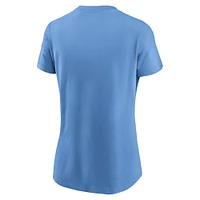 Women's Jordan Brand Carolina Blue North Tar Heels Local Script T-Shirt