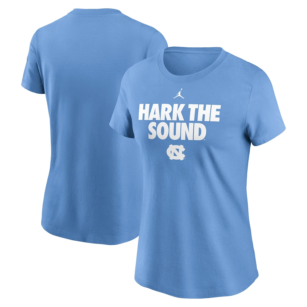 Women's Jordan Brand Carolina Blue North Tar Heels Local Ultimate Chant T-Shirt