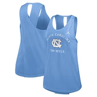 Women's Jordan Brand Carolina Blue North Tar Heels Primetime Open Back Tank Top