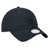 Women's New Era Black North Carolina Tar Heels Functional 9TWENTY Adjustable Hat