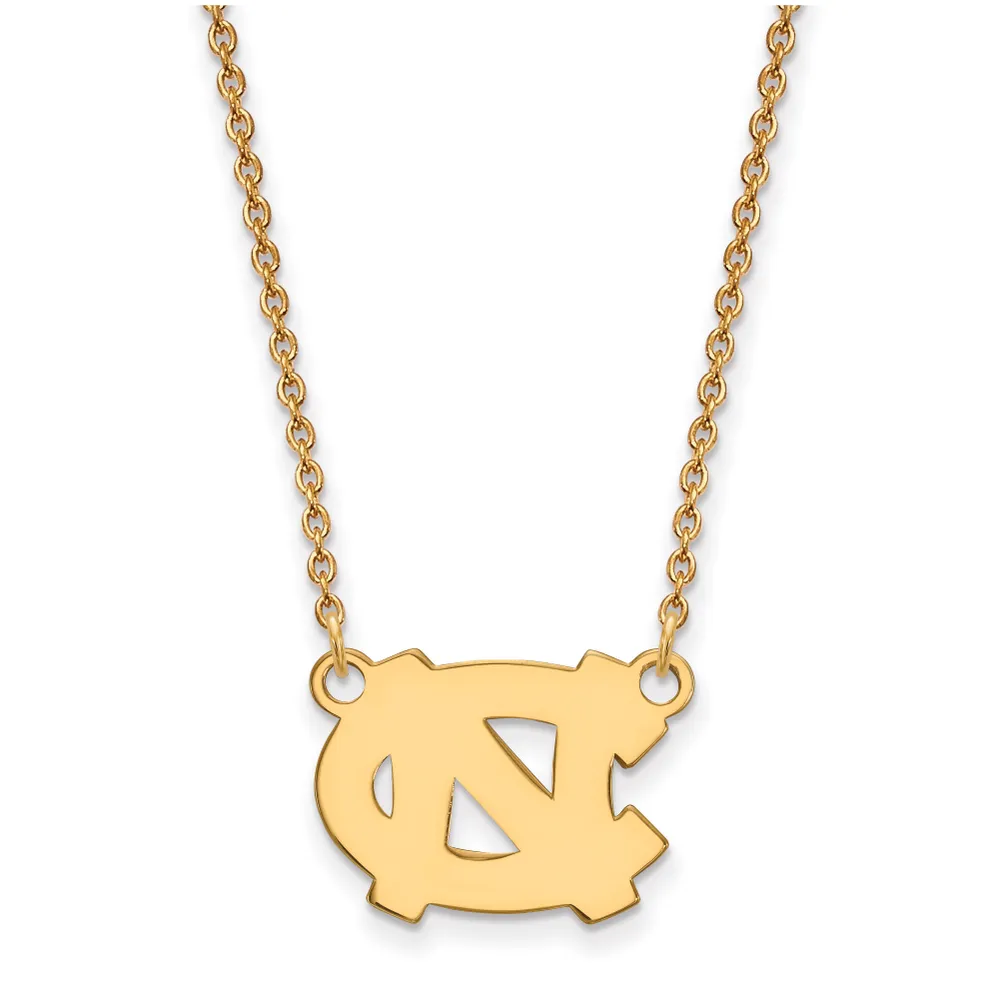 North Carolina Tar Heels Women's Gold Plated Pendant Necklace