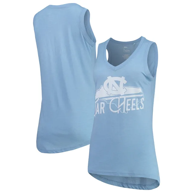 Lids North Carolina Tar Heels Alternative Apparel Women's Inside Out Washed  Tank Top - Navy