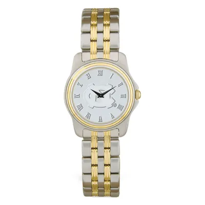 North Carolina Tar Heels Women's Two-Tone Wristwatch - Silver/Gold