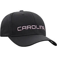 Women's Top of the World Black North Carolina Tar Heels Secret Adjustable Hat