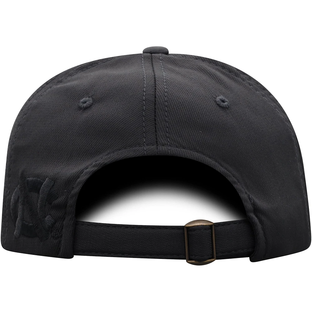 Women's Top of the World Black North Carolina Tar Heels Secret Adjustable Hat