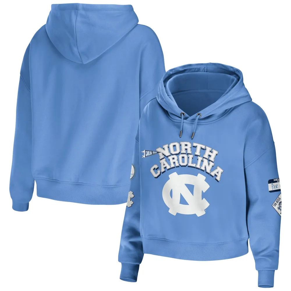 Champs Sports Light Blue Carolina Drawstring Pullover Hoodie Unisex Size M