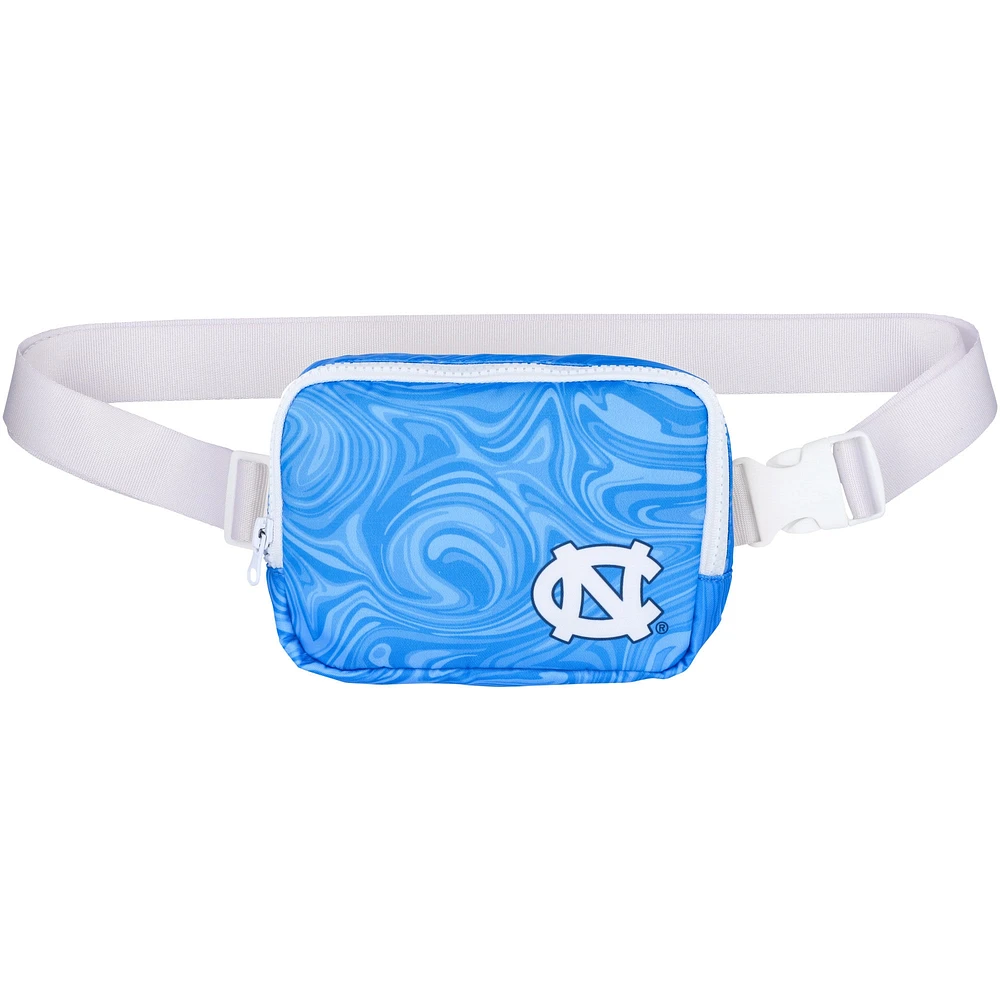 Women's ZooZatz North Carolina Tar Heels Swirly Belt Adjustable Fanny Pack Bag