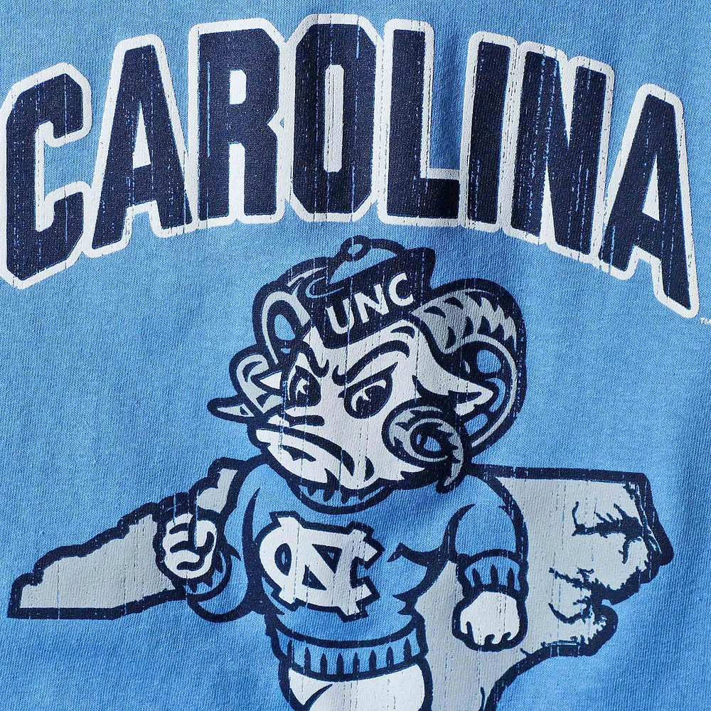 Youth Champion Carolina Blue North Tar Heels Strong Mascot T-Shirt