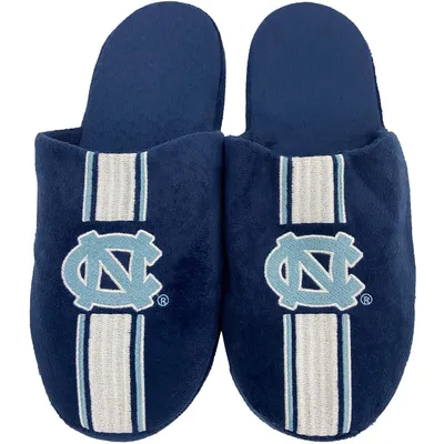 North Carolina Tar Heels FOCO Youth Team Stripe Slippers