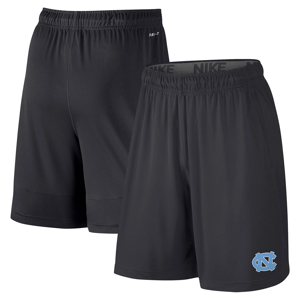 Youth Nike  Anthracite North Carolina Tar Heels Fly Performance Shorts