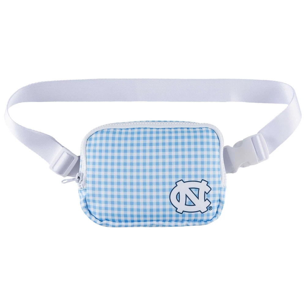 ZooZatz North Carolina Tar Heels Gingham Fanny Pack