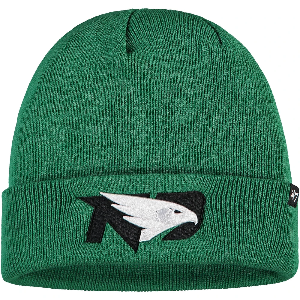 Bonnet en tricot à revers '47 Kelly Green North Dakota Core pour hommes