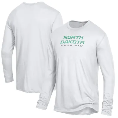 North Dakota Alternative Apparel Keeper Long Sleeve T-Shirt - White