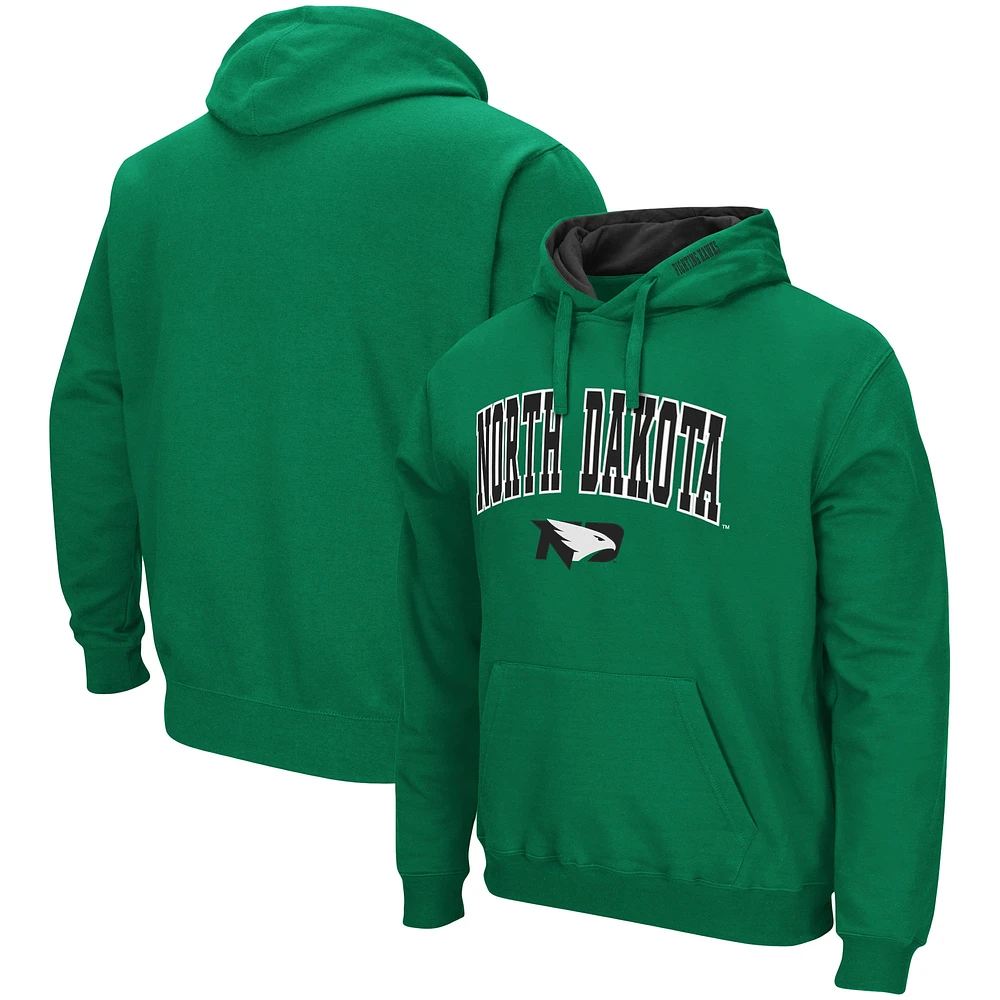 Colosseum Kelly Green North Dakota Arch and Logo Pull à capuche pour hommes