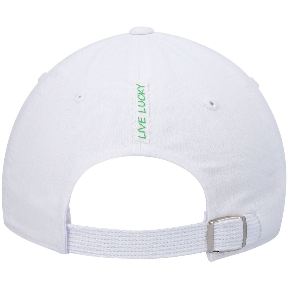 Men's White North Dakota Dream Adjustable Hat