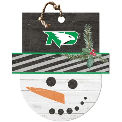 North Dakota 18'' x 20'' Snowman Sign