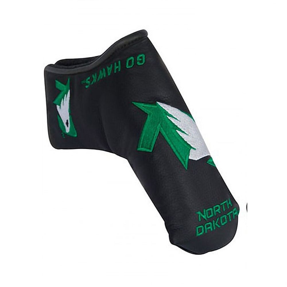 North Dakota Black Putter Blade Cover