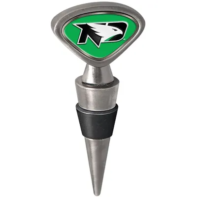 North Dakota Wine Stopper - Silver