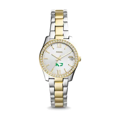 North Dakota Fossil Women's Scarlette Mini Two-Tone Stainless Steel Watch