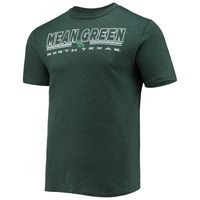 Men's Concepts Sport Heathered Charcoal/Kelly Green North Texas Mean Meter T-Shirt & Pants Sleep Set