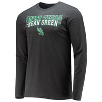 Men's Concepts Sport Kelly Green/Heathered Charcoal North Texas Mean Green Meter Long Sleeve T-Shirt & Pants Sleep Set