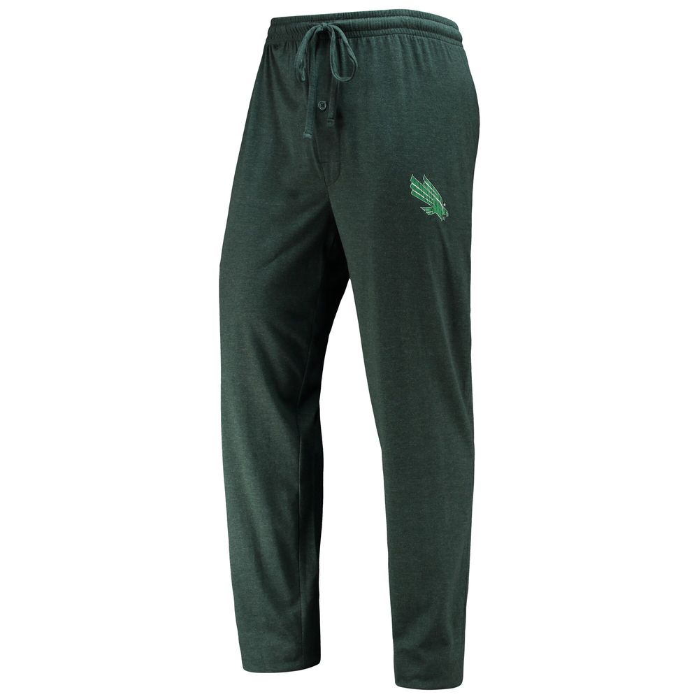 Men's Concepts Sport Kelly Green/Heathered Charcoal North Texas Mean Green Meter Long Sleeve T-Shirt & Pants Sleep Set