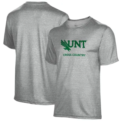 North Texas Mean Green Cross Country Name Drop T-Shirt - Gray