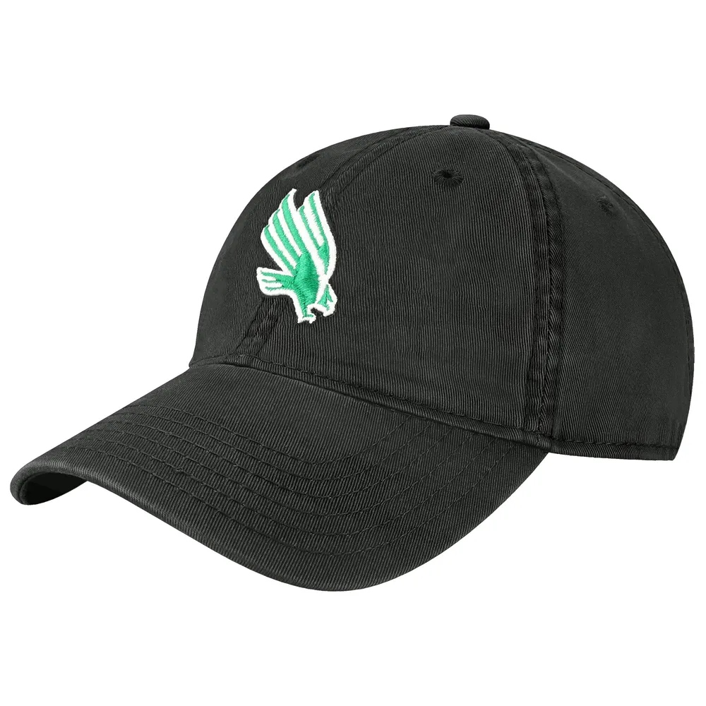 Casquette ajustable Legacy Athletic Black North Texas Mean Green pour homme