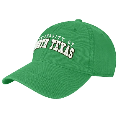 North Texas Mean Green Legacy Athletic The Noble Arch Adjustable Hat - Kelly Green