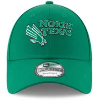 Casquette réglable New Era Kelly Green North Texas Mean Green The League 9FORTY pour homme