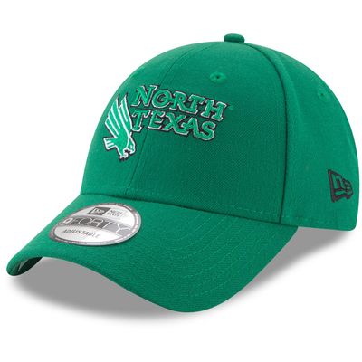 Men's New Era Kelly Green North Texas Mean Green The League 9FORTY Adjustable Hat