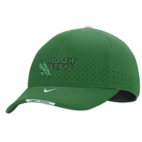 Men's Nike Green North Texas Mean Green 2022 Sideline Legacy91 Performance Adjustable Hat