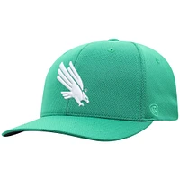 Casquette Reflex Flex Kelly Green North Texas Mean pour homme Top of the World
