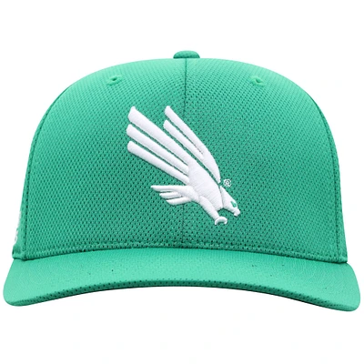 Casquette Reflex Flex Kelly Green North Texas Mean pour homme Top of the World