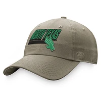 Casquette réglable Top of the World Kaki North Texas Mean Green Slice pour homme