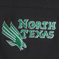 Women's Columbia Black North Texas Mean Green Give & Go Full-Zip Jacket