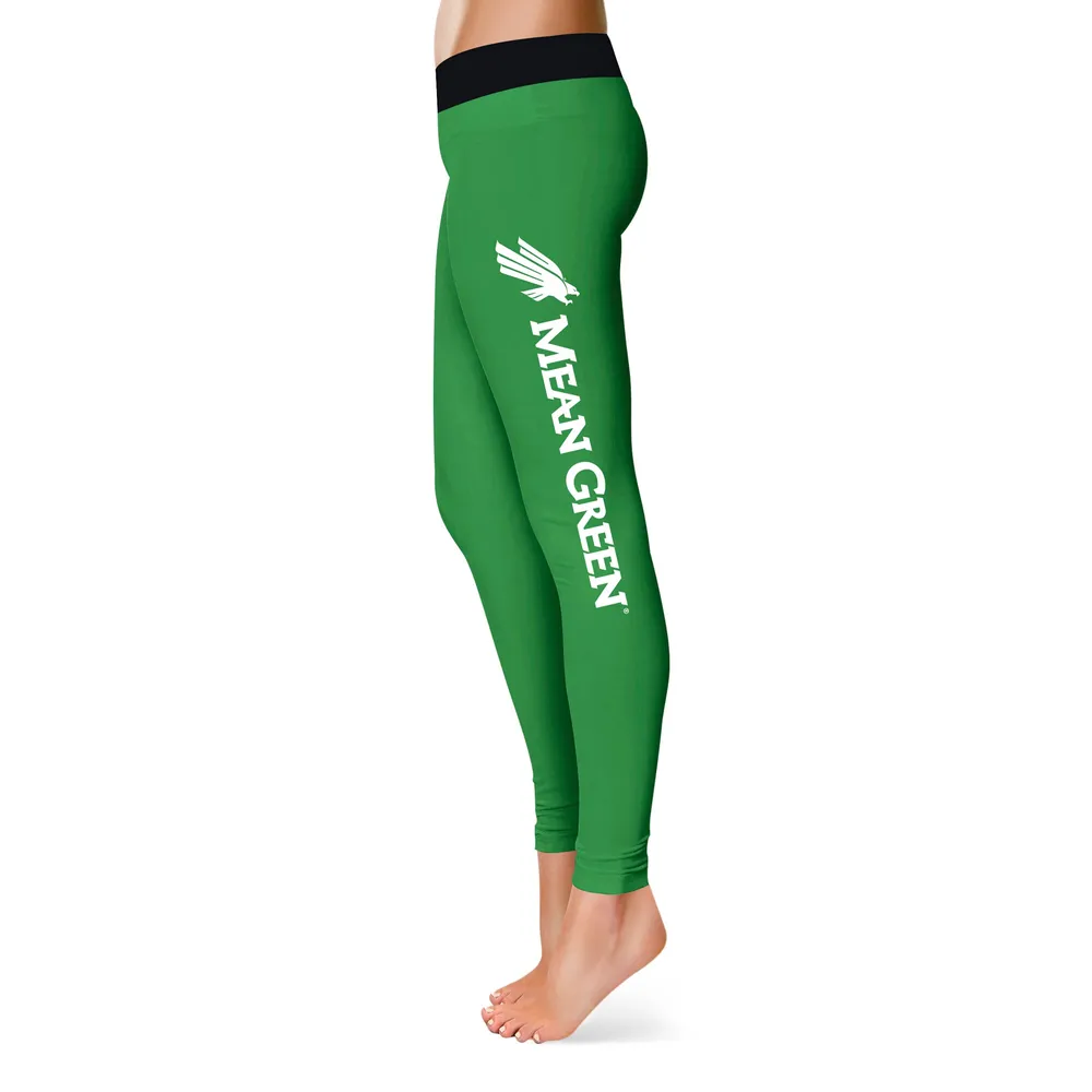 Women Green Solid Regular Fit Legging