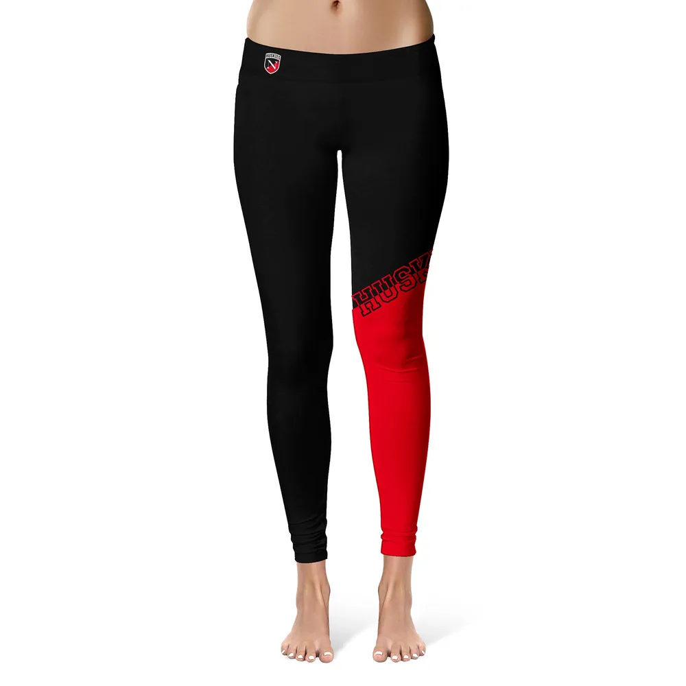 Lids Northeastern Huskies Women's Plus Color Block Yoga Leggings - Black/Red | Vancouver Mall