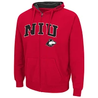 Chandail à capuchon Colosseum Cardinal Northern Illinois Huskies Arch & Logo 3.0 pour homme