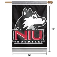 WinCraft Northern Illinois Huskies 28 "x 40" Big Logo Vertical Banner