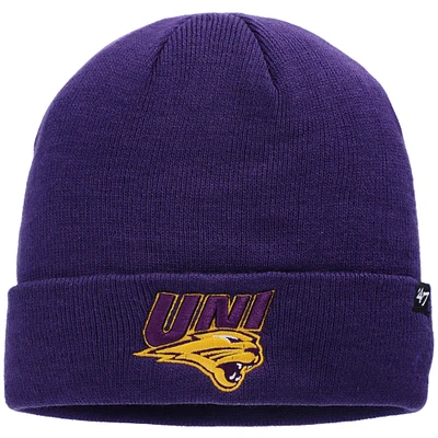 Bonnet en tricot à revers Core '47 Purple Northern Iowa Panthers pour hommes