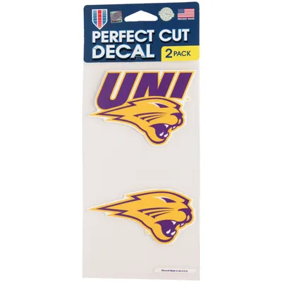 Northern Iowa Panthers WinCraft 2-Pack 4" x 4" Decals